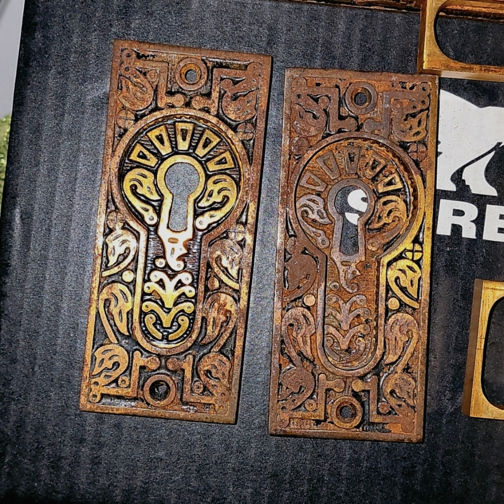 Pre 1890 Antique bronze hardware